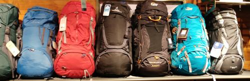 Trekkingrucksack oder Backpacker Rucksack