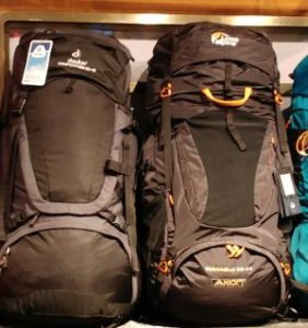 Trekkingrucksack richtig packen