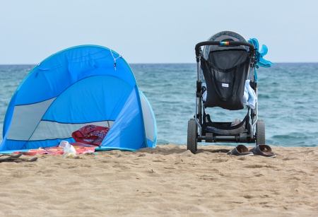 strandmuschel babys sonnenschutz